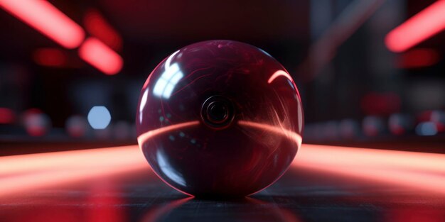 Choose bowling ball ai generated