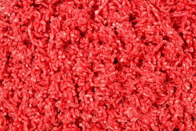 Chopped meat background.