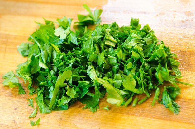 Chopped parsley