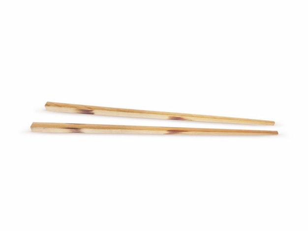 Chopsticks isolated on white background