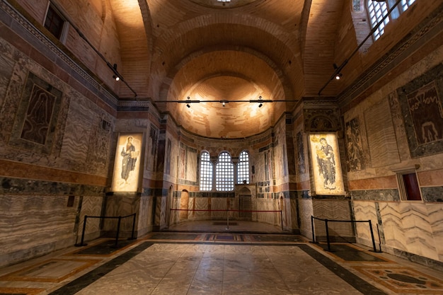 Chiesa di chora ad istanbul in turchia