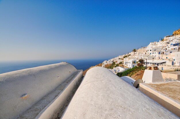 Chora village in Anafi island