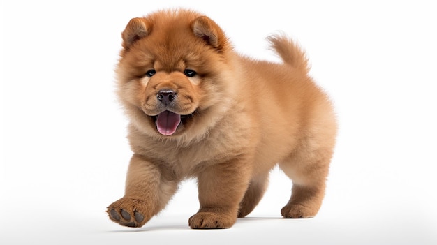 Chow Chow Puppy op transparante achtergrond