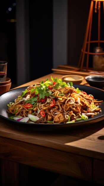 Chow mein is a Chinese dish made from stirfried noodles