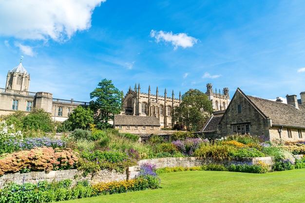 Christ Church met Oorlogs Herdenkingstuin in Oxford, het UK