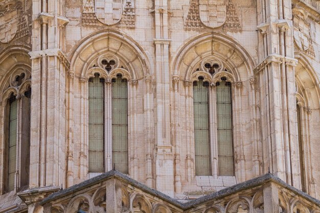 christian, facade of the Cathedral of Toledo, Spain