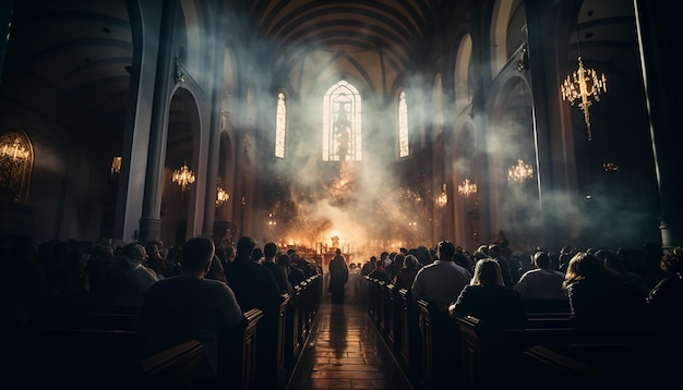 Christianity editorial emotional realistic photoshoot