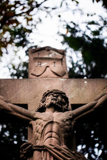 Foto cristianesimo religione simbolo gesù scultura concetto santo spirituale