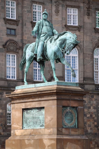 Christiansborg-paleis in Kopenhagen Denemarken