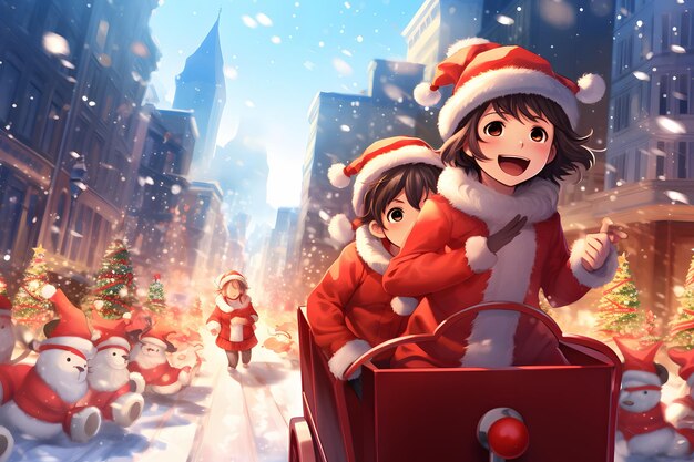 写真 クリスマス アニメ