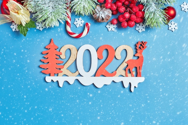 Photo christmas background, celebration, new year's eve party concept.  new year's background with new year decorations.