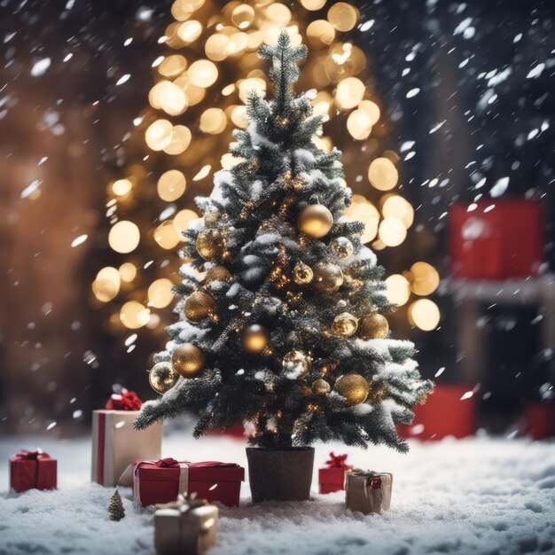 Christmas background Cristmas tree