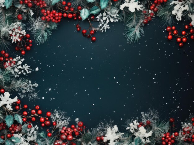 Christmas background Illustration AI GenerativexA