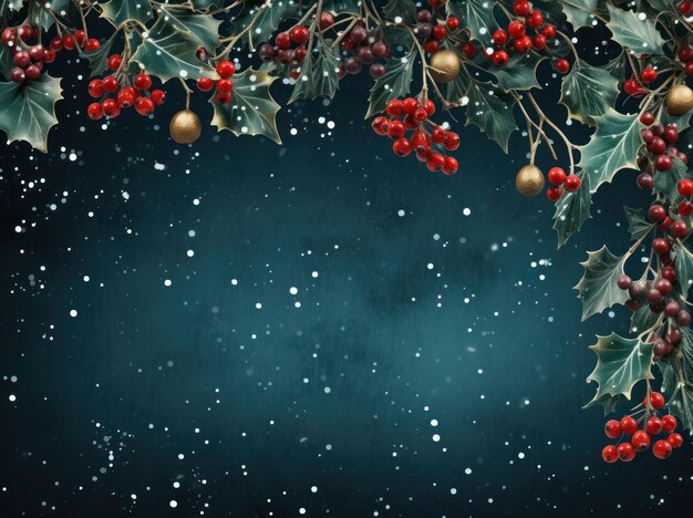 Christmas background Illustration AI GenerativexA