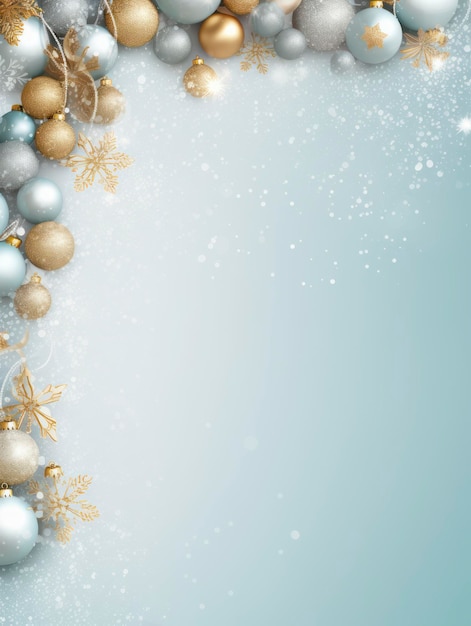 Christmas background with blank space for text