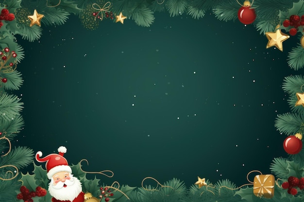 Christmas background with copy space