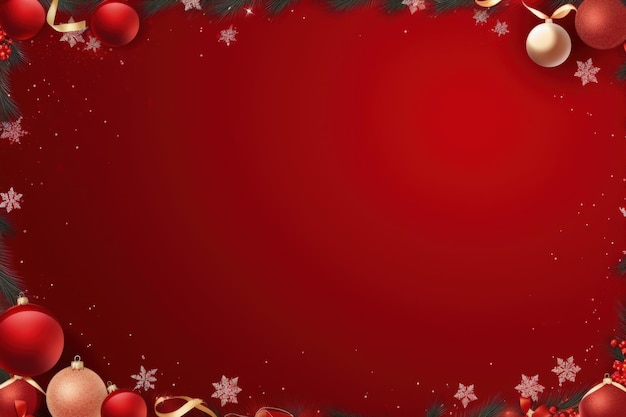 Christmas background with copy space