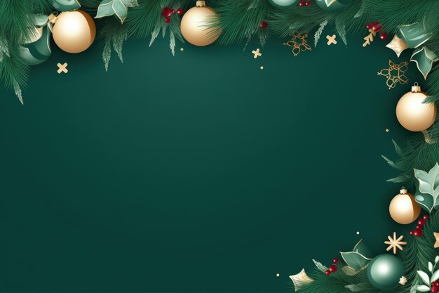 Christmas background with copy space