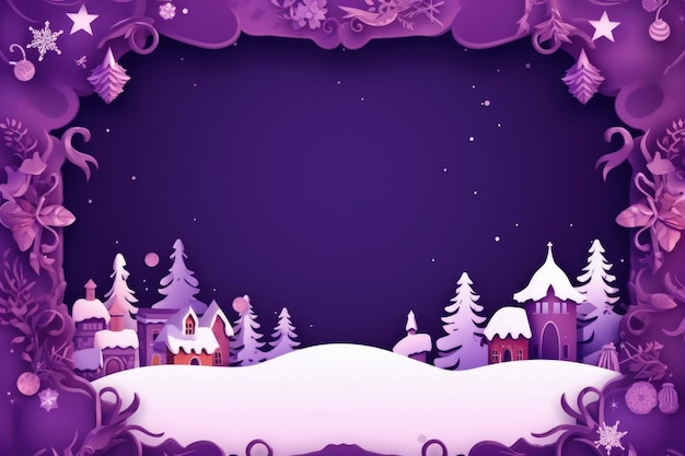 Christmas background with copy space