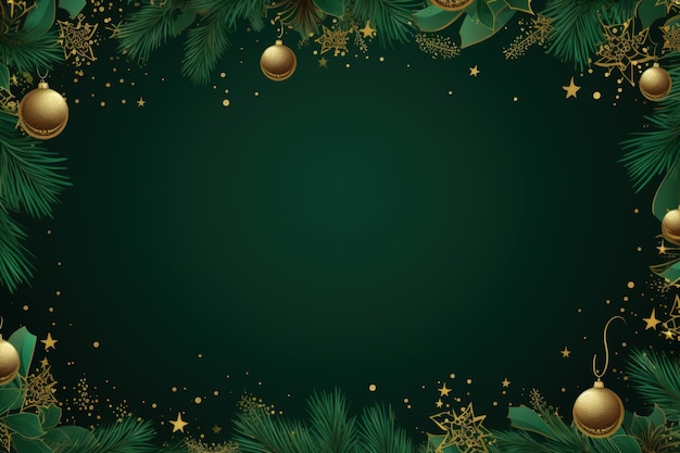 Photo christmas background with copy space