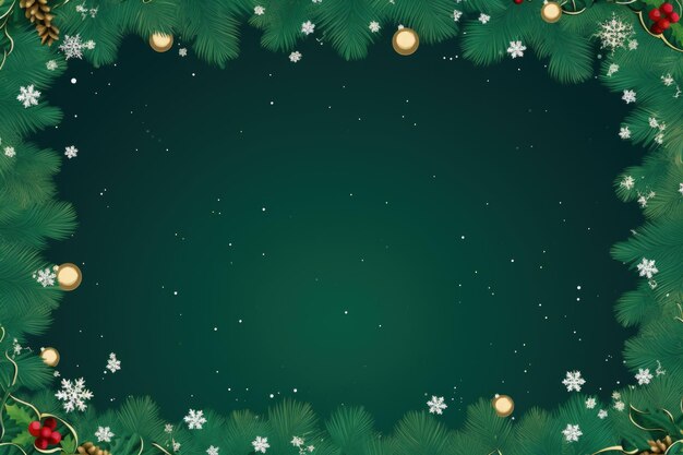 Photo christmas background with copy space