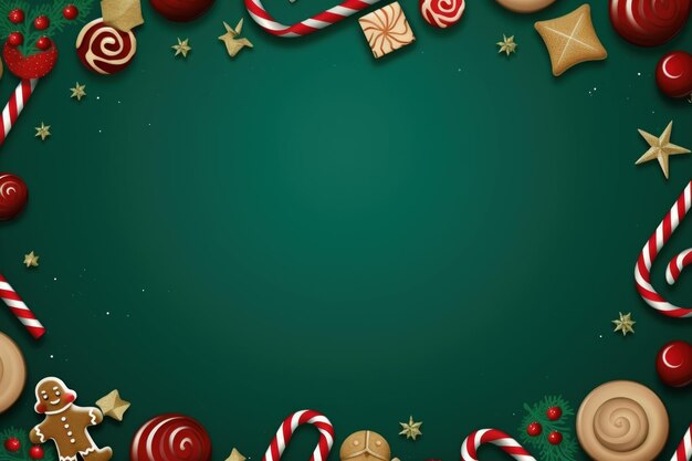 Photo christmas background with copy space