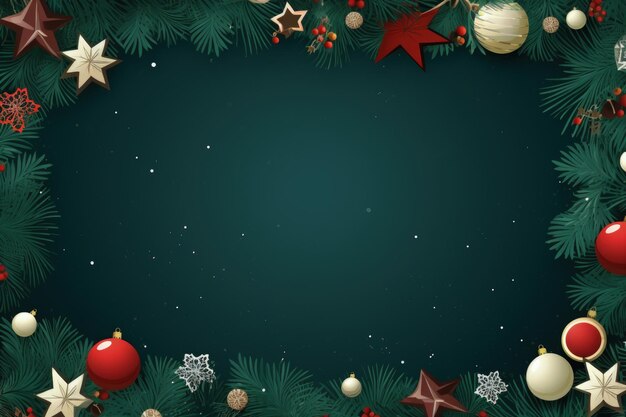 Christmas background with copy space