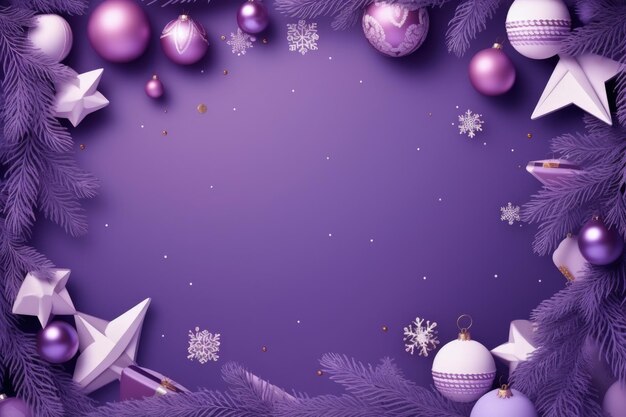 Photo christmas background with copy space