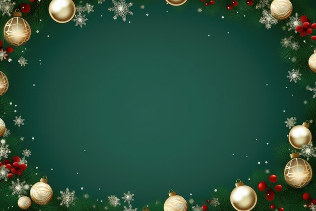 Christmas background with copy space