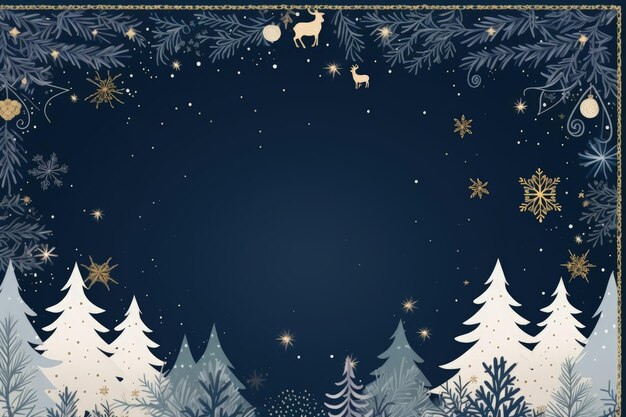 Christmas background with copy space