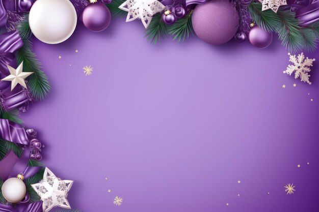 Christmas background with copy space