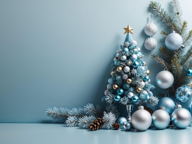 Christmas background with copy space