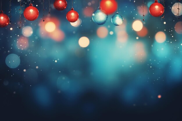 Christmas background with decorative