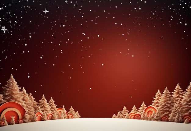 Christmas background with negative space realistic image ultra hd high design very detailed