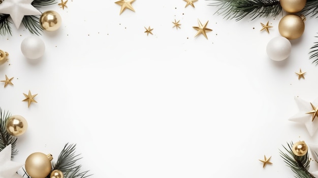 Christmas background with white space to text