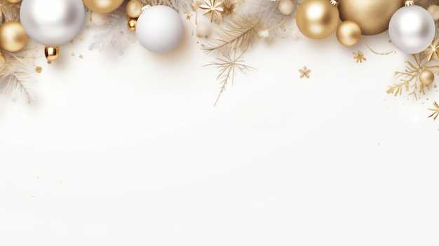 Christmas background with white space to text