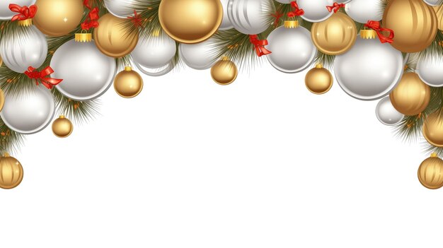 Christmas background with white space to text