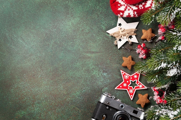 Photo christmas background