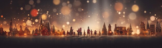 Photo christmas background