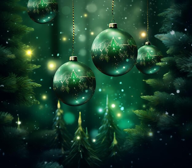 Photo christmas background