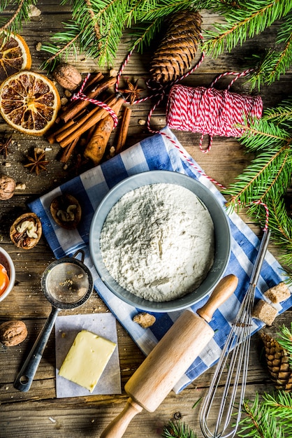 Christmas baking 