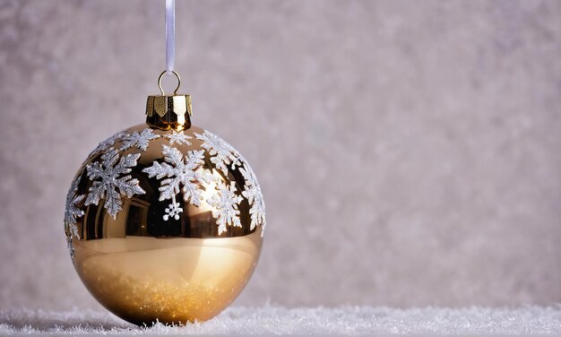 Christmas ball decoration stock photo