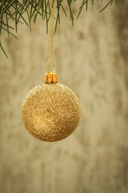 Foto palla di natale con ornamenti