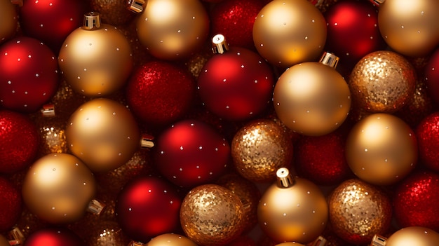 Photo christmas balls background