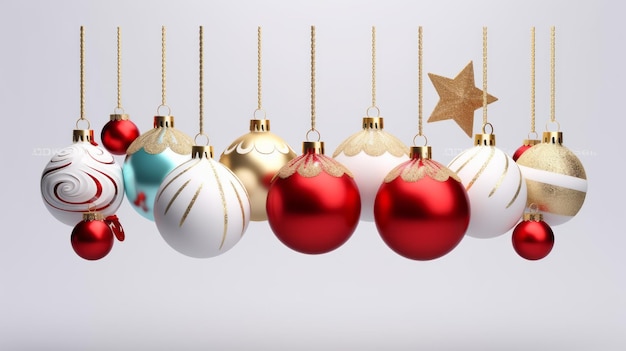 Palle di natale decorazioni per alberi di natale muticolor palle di natale in stile moderno