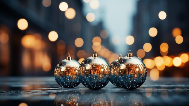 Photo christmas balls