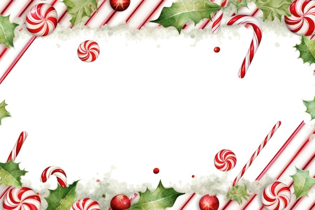 Christmas banner Illustration AI Generative