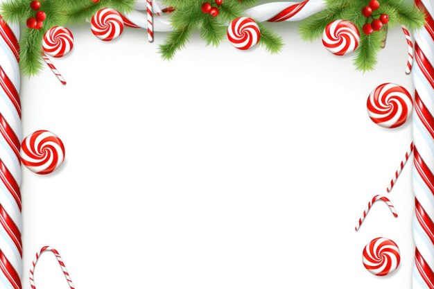 Photo christmas banner illustration ai generative