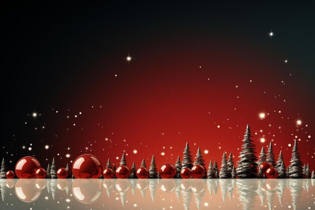 christmas banner wallpaper santa Generative IA