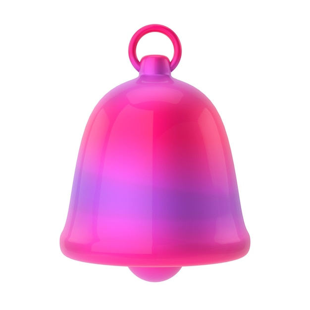 Christmas bell 3D Christmas element